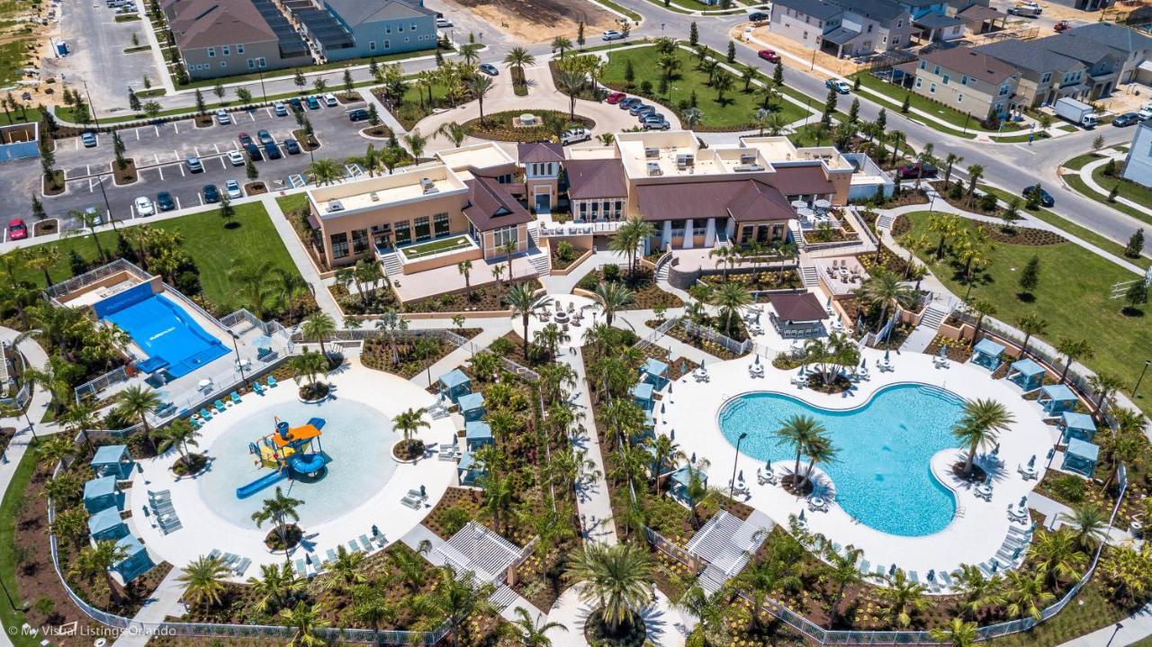 Modern Villa Wprivate Pool&Spa, Free Water Park Орландо Екстериор снимка