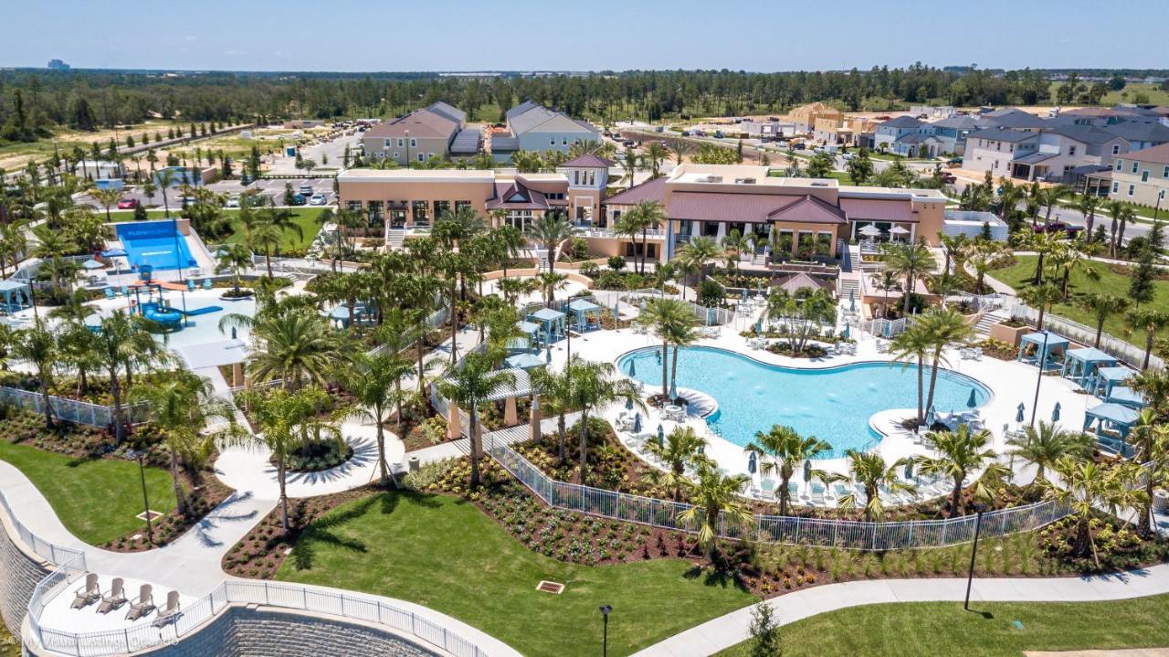 Modern Villa Wprivate Pool&Spa, Free Water Park Орландо Екстериор снимка